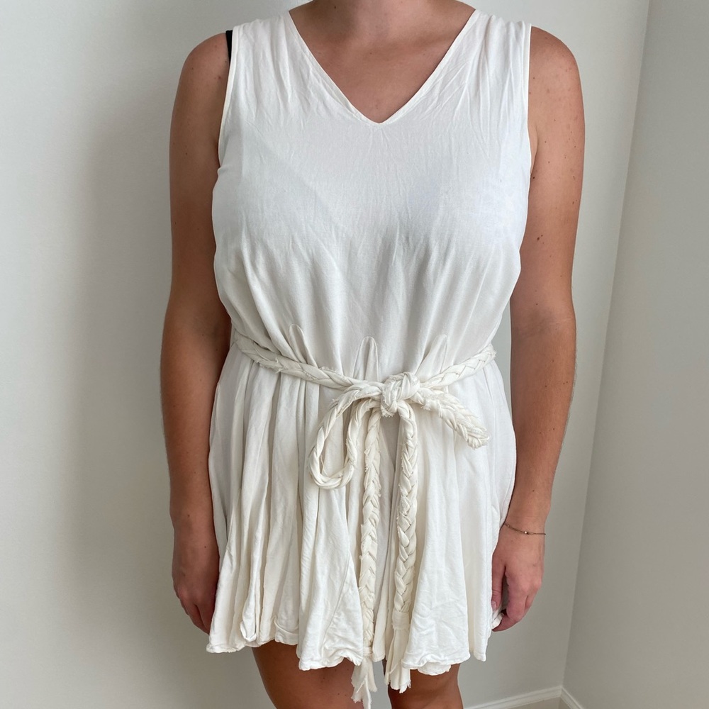 White Mini Dress